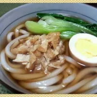 Snapdishの料理写真:余り物できつねうどん|まなさん