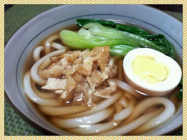 余り物できつねうどん|まなさん