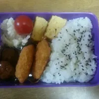 Snapdishの料理写真:昨日は寝坊。。。ﾎﾟﾃｻﾗ以外ﾁｰﾝ！|琴さん