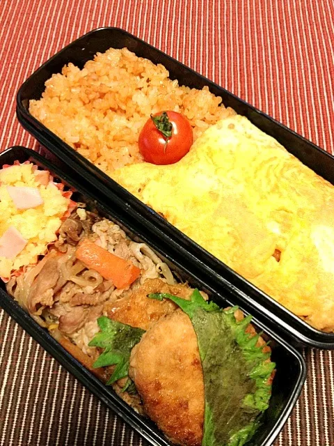 高2息子弁当|カオリさん