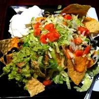 Snapdishの料理写真:Chorizo nachos|jessicaさん