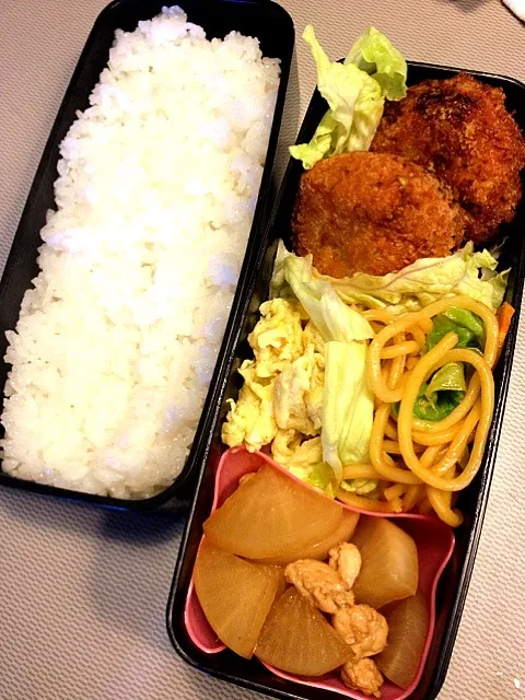 Snapdishの料理写真:主人のお弁当|あいさん