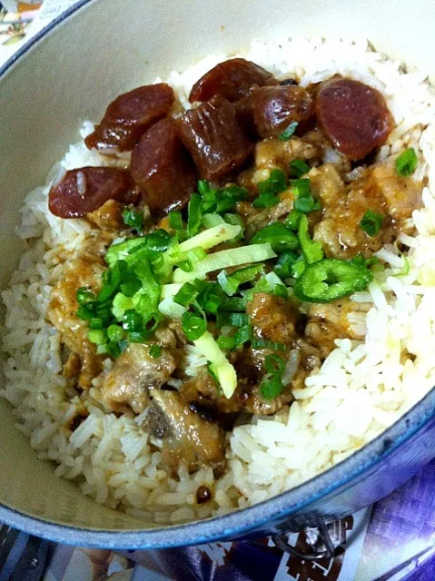 Hotpot Rice with Chinese Sausage and Short Ribs|LYFさん