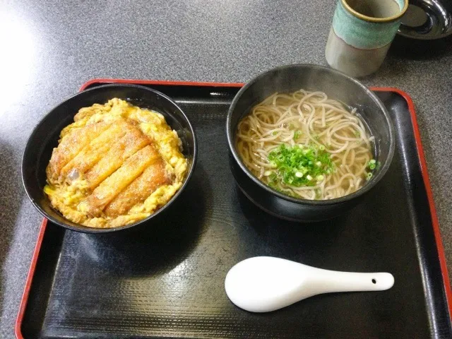 カツ丼そばセット|Yas Nakさん