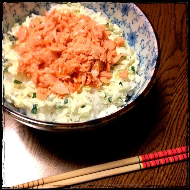 鮭のタルタル丼＊|こなりさん