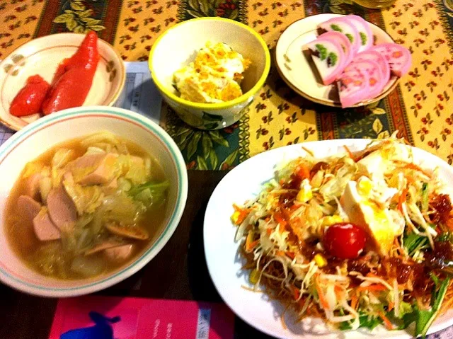 Snapdishの料理写真:夜ご飯。|桜花さん