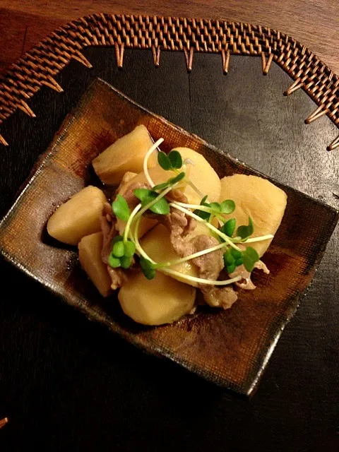 豚肉と里芋の照り煮|アメリさん