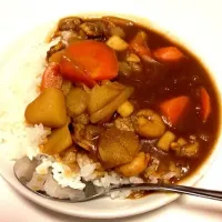 野菜ごろごろシーフードカレー|ちいさん