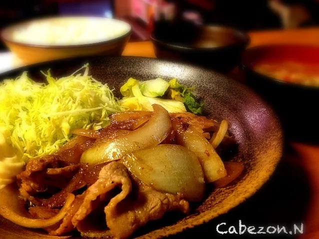 今日の賄い  昭和の生姜焼き|Cabezon.Nakamuraさん