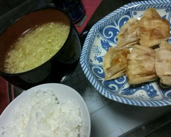 エビ揚げ餃子・塩ラーメン|大輔さん