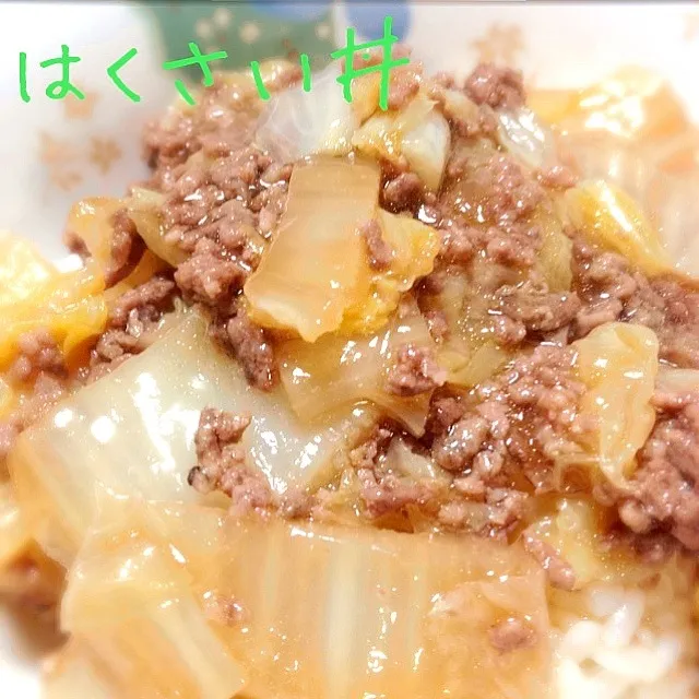 はくさい丼|かたつむりさん