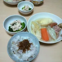 Snapdishの料理写真:具が大きめ！ポトフ|もなさん