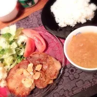 Snapdishの料理写真:ガーリックポークステーキ|彩香さん