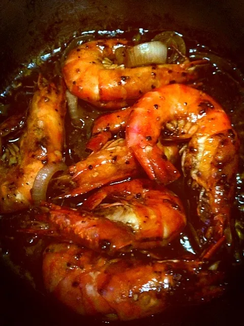 Black Pepper Prawn|farah haidaさん