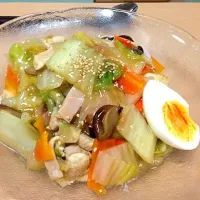 Snapdishの料理写真:野菜たっぷり中華丼|saki tさん