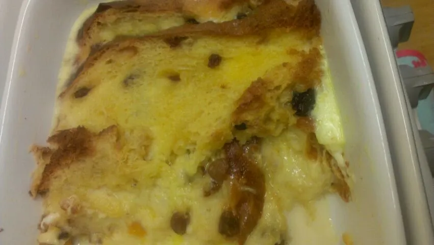 Panettone bread and butter pudding|Dean Haylettさん