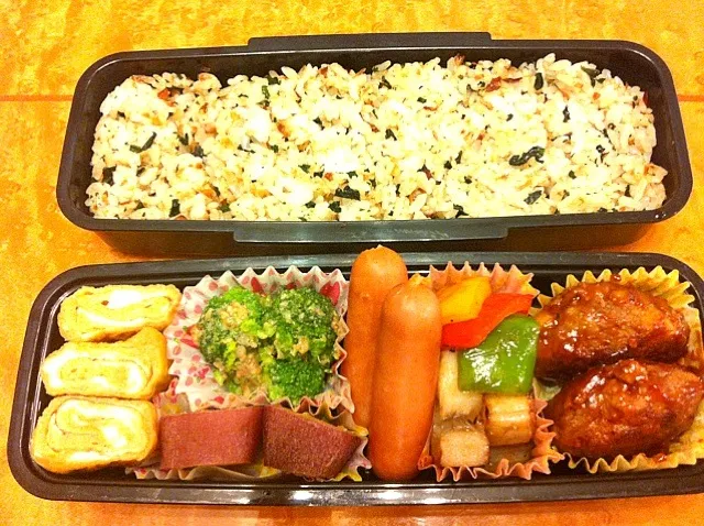 ハンバーグ弁当|らぺぽんさん