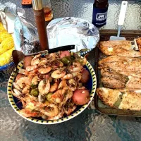 Snapdishの料理写真:New Orleans feast|Julie Ann Sandersさん