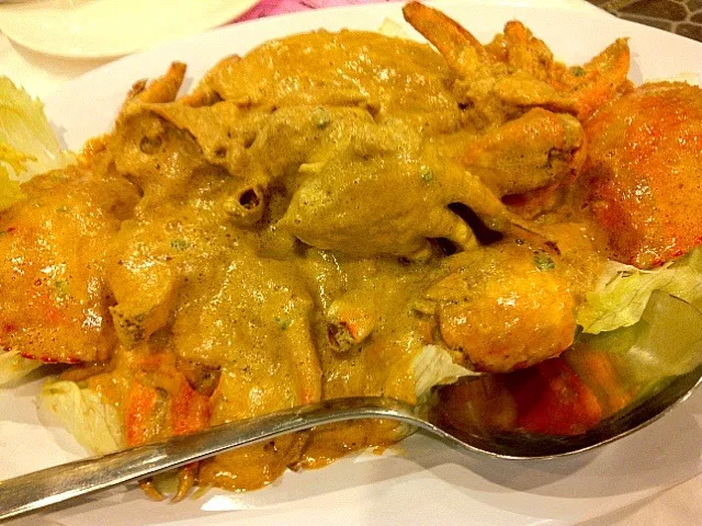 salted egg crabs|franky septianさん