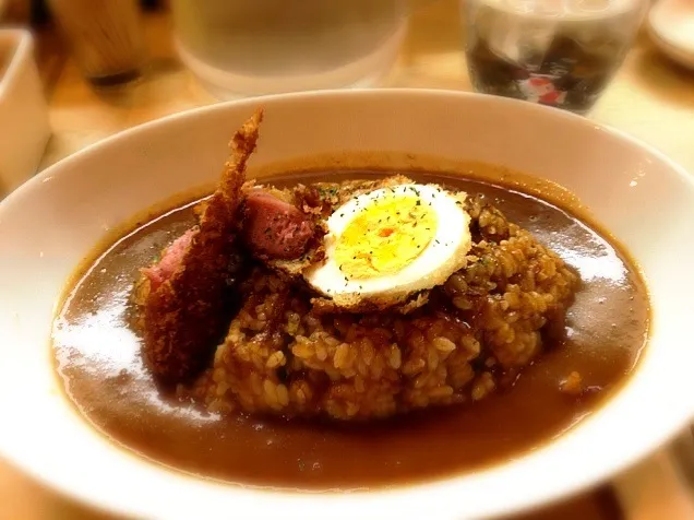 タマゴ&ウインナーフライカレー|大阪カレー部長さん