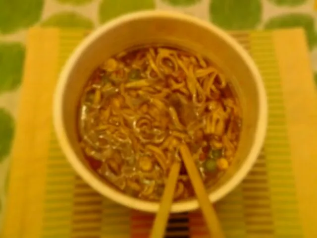 beef and veggies noodle soup|Daniel Olléさん