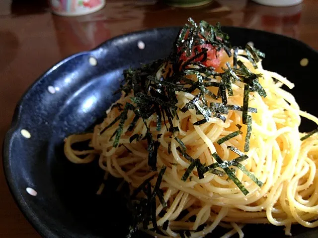 Snapdishの料理写真:明太子パスタ|しほさん