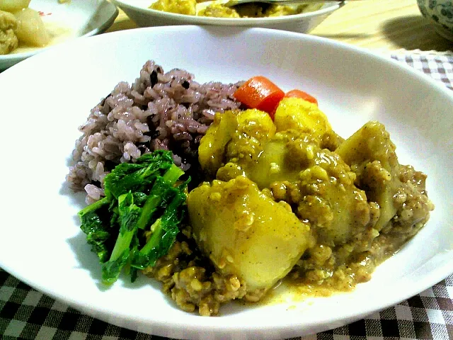 塩麹でカレー肉じゃが!|cookさん