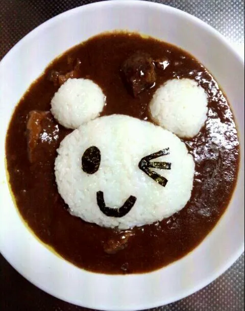 ☆くまさん牛スジカレー☆|kitchentomokoさん