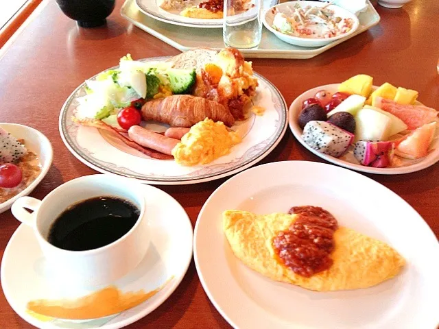 Buffe breakfast at Kanucha Resirt|Kattyさん