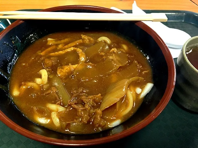 朝からカレーうどん|カリヤ レイイチロウ。さん