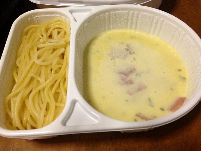 Spaghetti Carbonara with Ham|Vorapoatさん