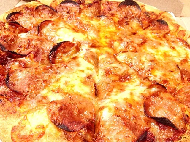 pepperoni pizza @ domino's|Cloudy Gさん