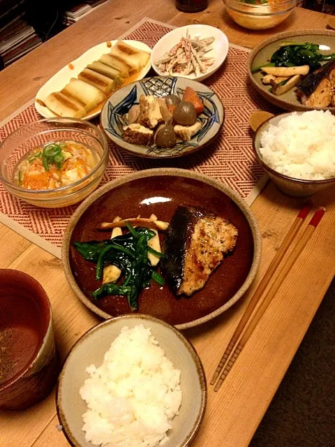 Snapdishの料理写真:晩ご飯|まっきーさん