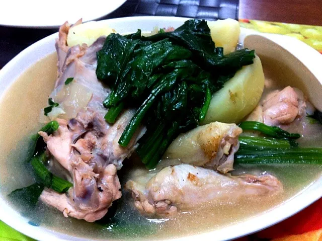 Tinola Manok【フィリピン風 鶏肉生姜スープ】|マニラ男さん