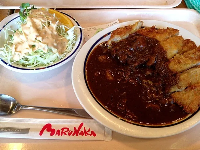 Snapdishの料理写真:ロースカツカレー|Kojiさん