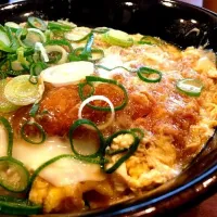 Snapdishの料理写真:カツ丼( ´ ▽ ` )ﾉ|vegetabooさん