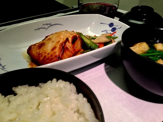 ANA206 from Paris to Tokyo|excellente cuisineさん