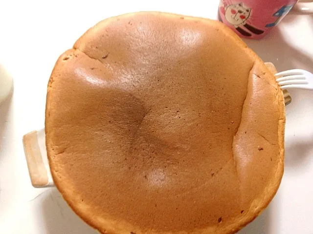 はみ出すホットケーキw|カツヤさん