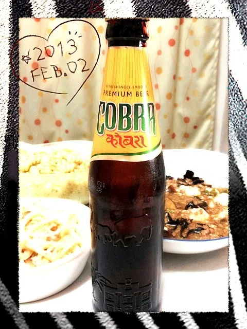 コブラビールとともに|もっさんさん