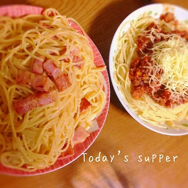 Snapdishの料理写真:パスタ三昧|ゆぎめしさん