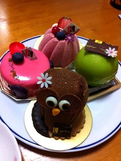 誕生日ケーキもらいました*\(^o^)/*  ②|uzrさん