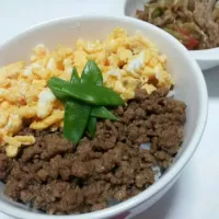 Snapdishの料理写真:そぼろ丼|ななさん