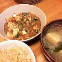 香味野菜の麻婆豆腐|すぽろさん