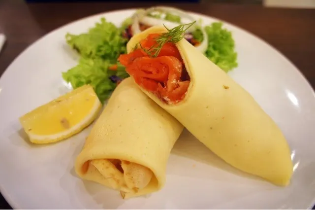 Salmon crepe @ fika|Ahmad Nazri Mohamed Naimさん