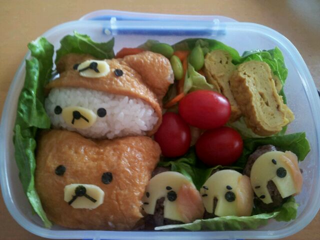 リラックマ 12歳の娘作 キャラ弁第一弾 あかりんご Snapdish スナップディッシュ Id Ydx0ha