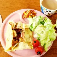 Snapdishの料理写真:バナナのガレット|ちーすけさん