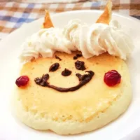 Snapdishの料理写真:マルガオ鬼パンケーキ|porimaiさん