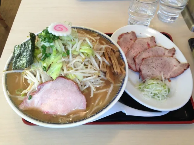 野菜チャーシュー麺|ぶーちゃんさん