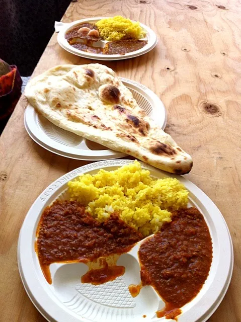 Organic curry at farmers market Shibuya|andrew hinkinsonさん