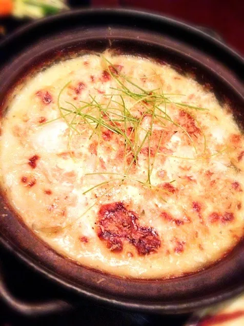 Miso Cream gratin of oysters and lily bulb♨牡蠣と百合根の味噌クリームグラタン💕|🌈Ami🍻さん